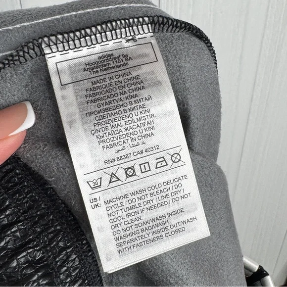 Adidas Originals Faux Leather premium luxe track pants snake python - Picture 8 of 10